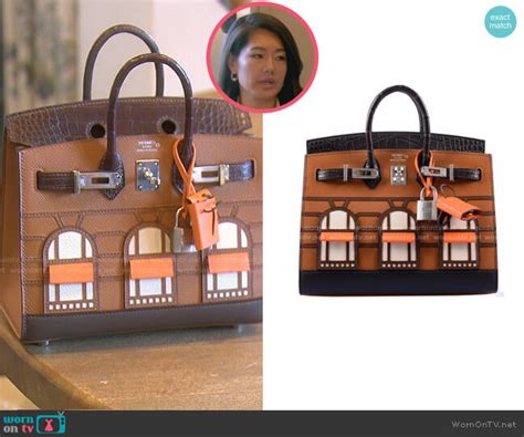 hermes bag from rhobh|Crystal Kung Minkoff Explains Her $95K Birkin Bag .